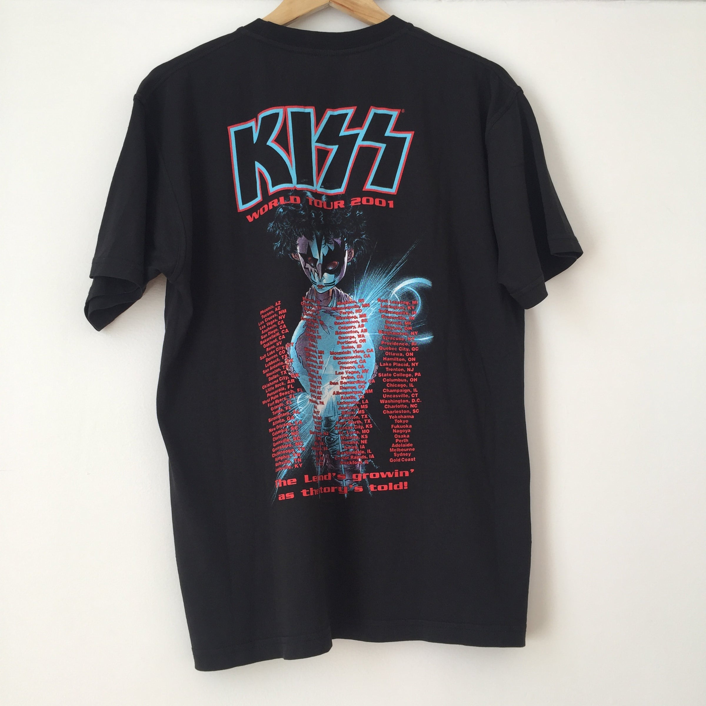 kiss farewell tour t shirts